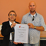 Smart Home Award 2013 - Claus Mühlenkamp Peter Sperlich 2. Platz Kategorie Bestes Projekt